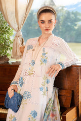 3 Piece Unstitched Printed Lawn Suit | MPT-2501-A | Maria B