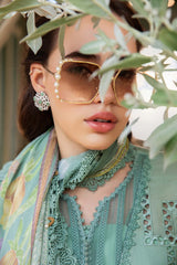 3 Piece Unstitched Printed Lawn Suit | MPT-2501-B | Maria B