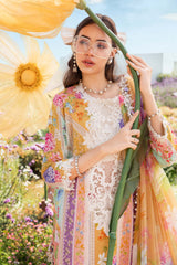 3 Piece Unstitched Printed Lawn Suit | MPT-2509-A | Maria B