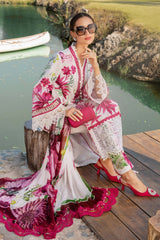 3 Piece Unstitched Printed Lawn Suit | MPT-2510-A | Maria B