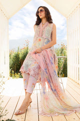 3 Piece Unstitched Printed Lawn Suit | MPT-2511-A | Maria B