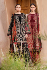 3 Piece Unstitched Printed Lawn Suit | MPT-2512-B | Maria B
