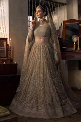 Faiza Saqlain Wedding Couture - Beige