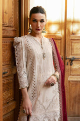 3 Piece Unstitched Embroidered Lawn Suit | D-2511-B | Maria B