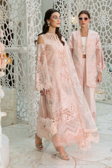3 Piece Unstitched Embroidered Lawn Suit | D-2513-A | Maria B