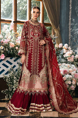 3 Piece stitched Embroidered Suit | BD-2807