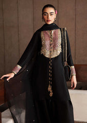 Hussain Rehar Luxury Raw Silk Collection stitched 3Pc CHAR